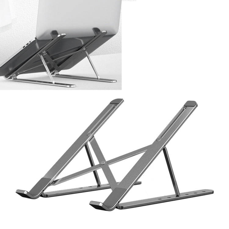Portable Adjustable Laptop Stand Desktop Lifting Height Increase Rack Folding Heat Dissipation Ho...