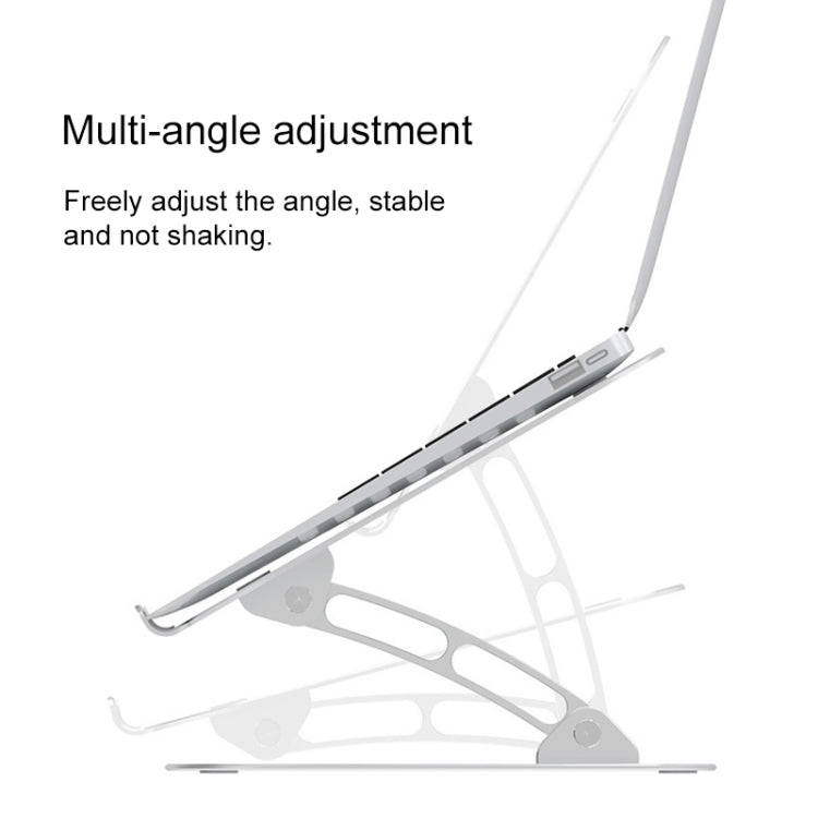 Laptop Aluminum Alloy Heat Dissipation Increase Base Suspension Holder