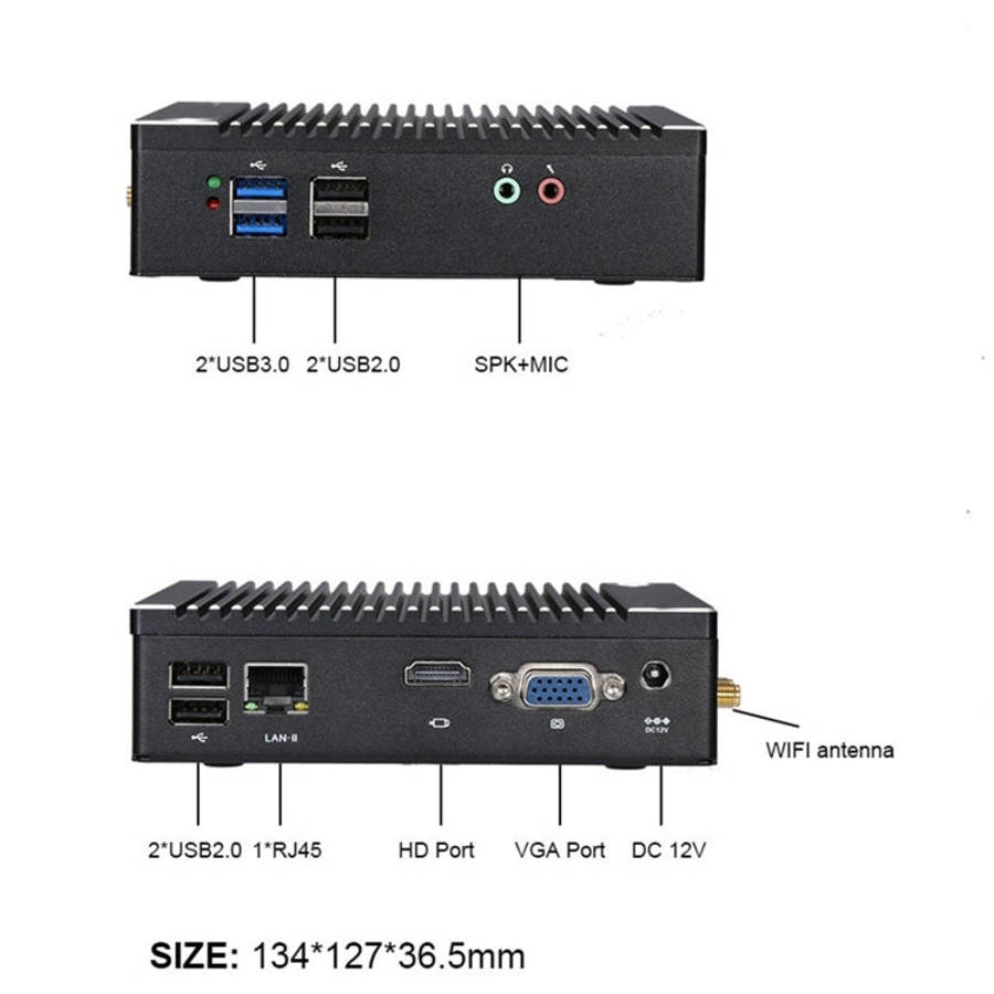 K620D Windows (Not Include XP) & Linux Mini PC without Memory and Hard Disk, Intel Celeron N2840 ...