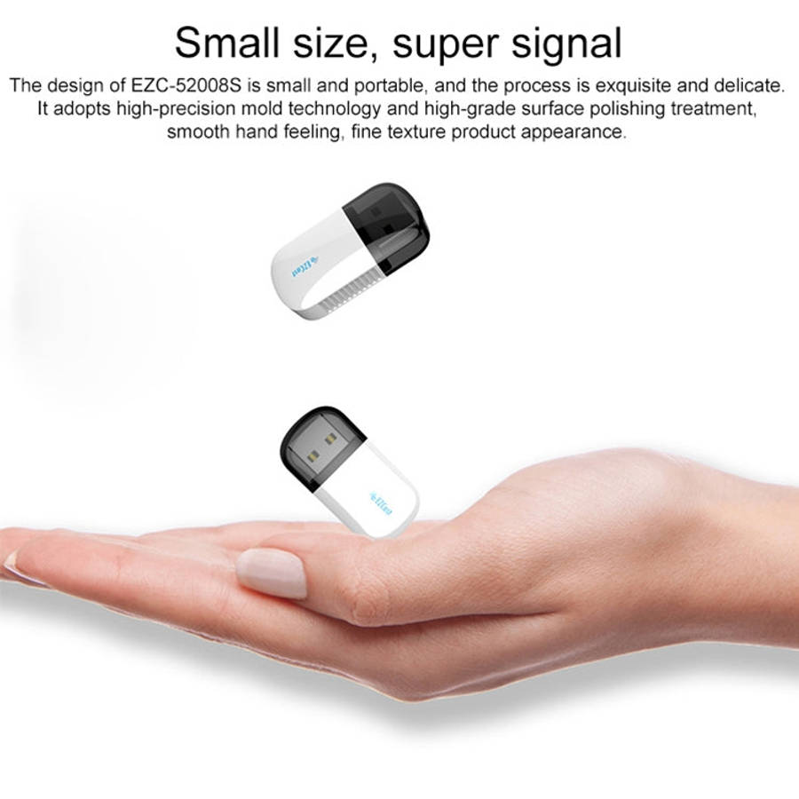 EZCast EZC-5200BS 600Mbps Dual Band WiFi + Bluetooth USB 2.0 Wireless Adapter (White)