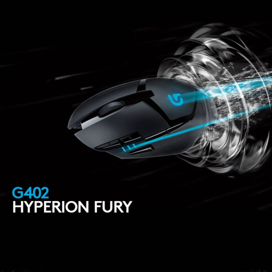 Logitech G402 USB Interface 8-keys 4000DPI Five-speed Adjustable High-speed Tracking Wired Optica...