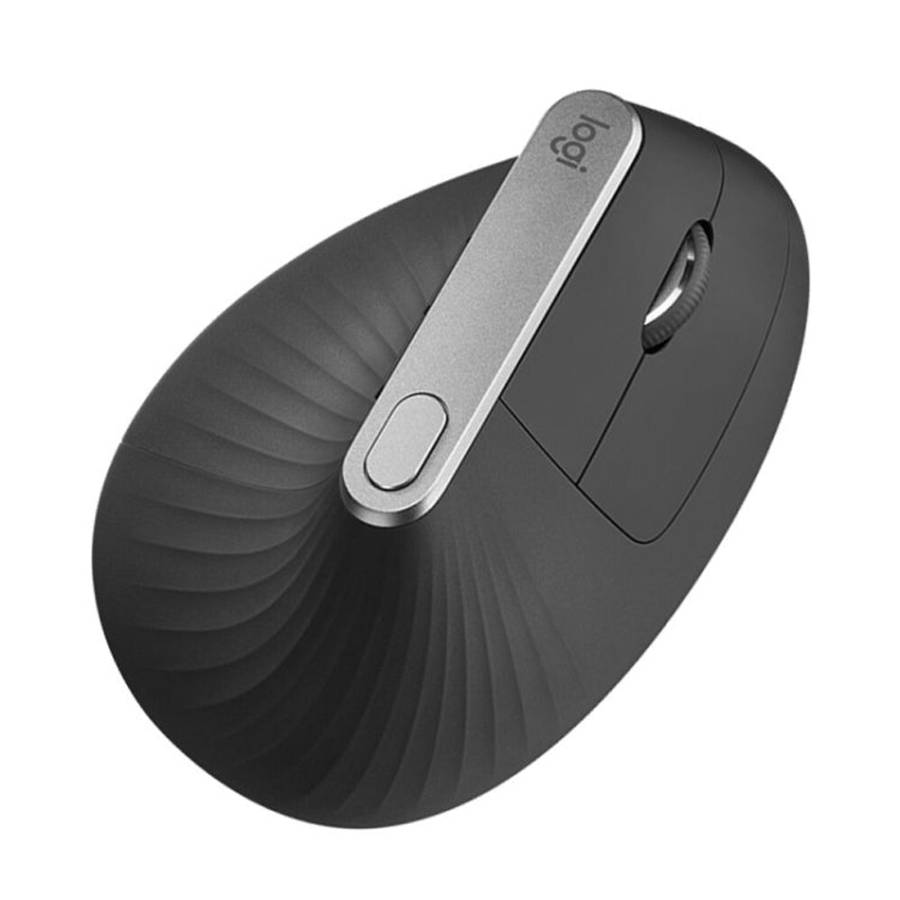 Logitech MX Vertical 4000DPI USB-C / Type-C + Unifying + Bluetooth Three-mode Ergonomic Wireless ...