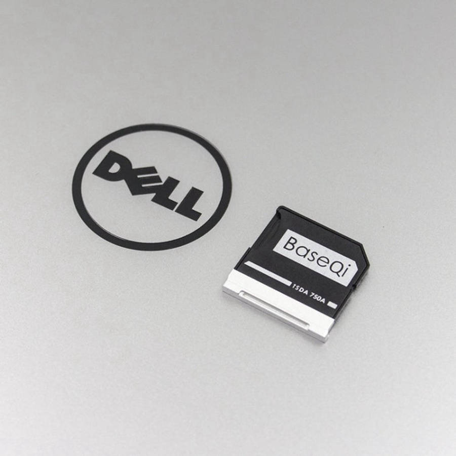 BASEQI Hidden Aluminum Alloy High Speed SD Card Case for Dell Precision M5510 Laptop