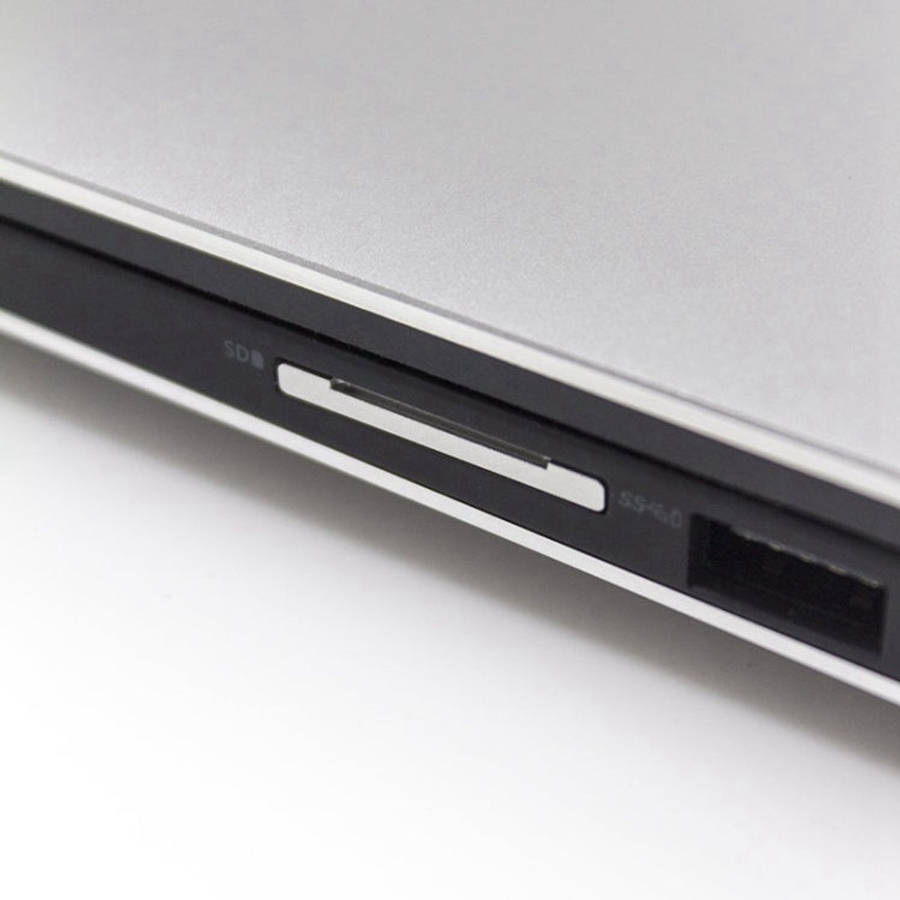 BASEQI Hidden Aluminum Alloy High Speed SD Card Case for Dell Precision M5510 Laptop