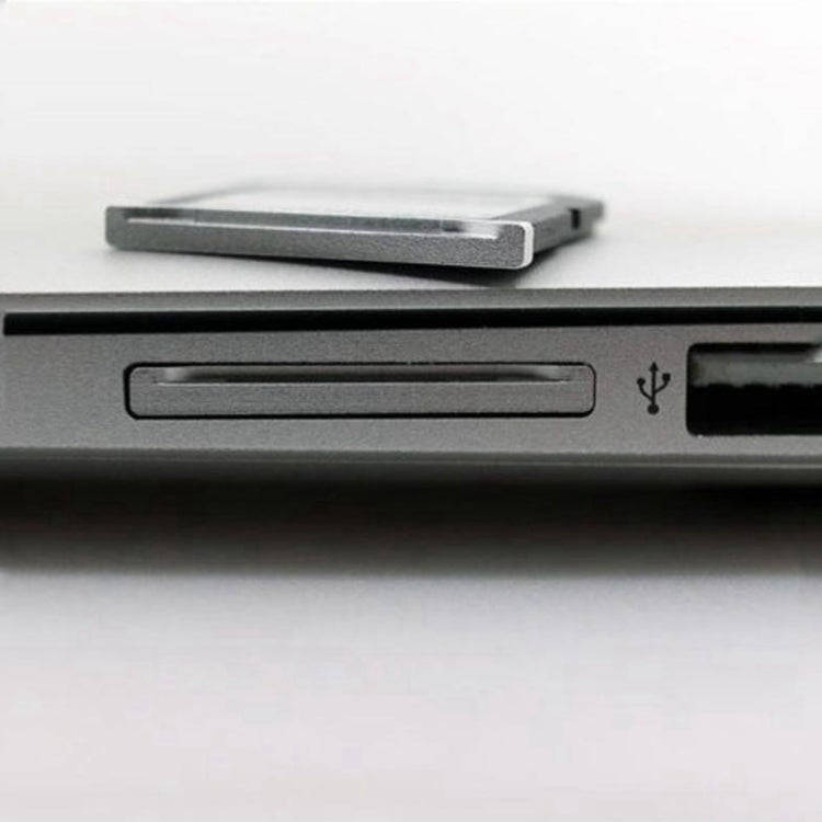 BASEQI Hidden Aluminum Alloy SD Card Case for Lenovo Ideapad 320S Laptop