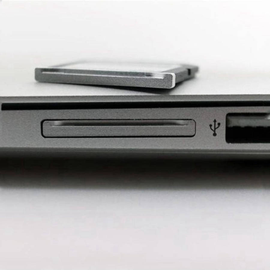 BASEQI Hidden Aluminum Alloy SD Card Case for Lenovo IdeaPad 710S Plus Laptop