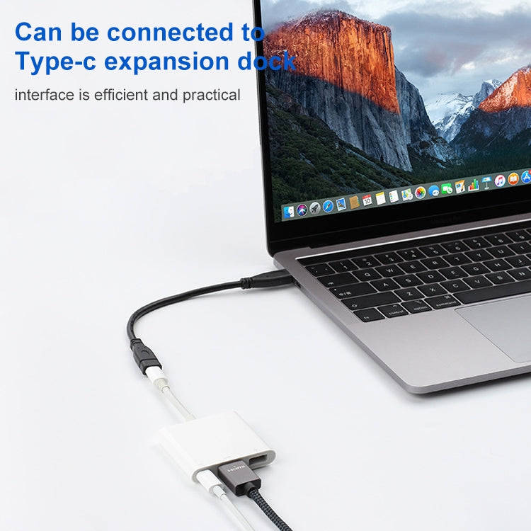 USB 3.1 Type-C / USB-C Male to Type-C / USB-C Female Gen2 Adapter Cable, Length: 1m