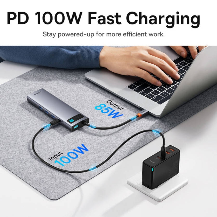 Baseus StarJoy Multifunctional 10-Port USB-C / Type-C HUB Adapter (Grey)
