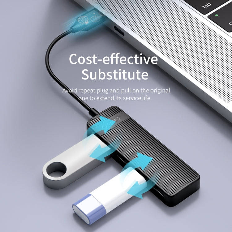ORICO FL02 480Mbps 4 Ports USB 2.0 HUB (Black)