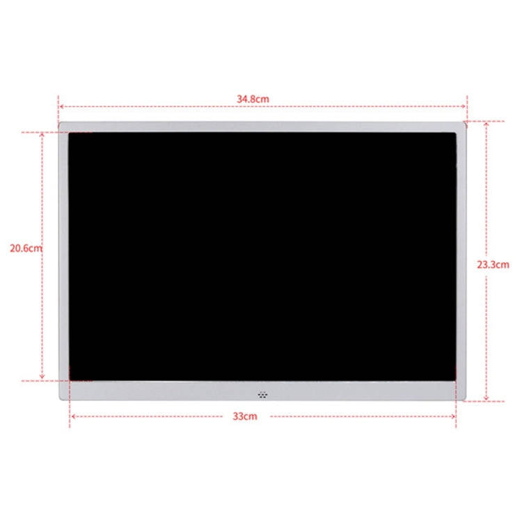 HSD1504 15.4 inch LED 1280x800 High Resolution Display Digital Photo Frame with Holder and Remote...