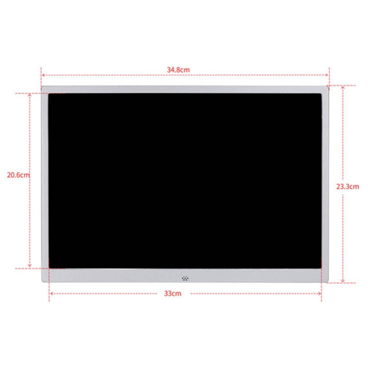 HSD1504 15.4 inch LED 1280x800 High Resolution Display Digital Photo Frame with Holder and Remote...