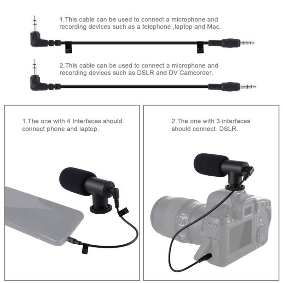 PULUZ 4 in 1 Vlogging Live Broadcast LED Selfie Fill Light Smartphone Video Rig Kits with Microph...