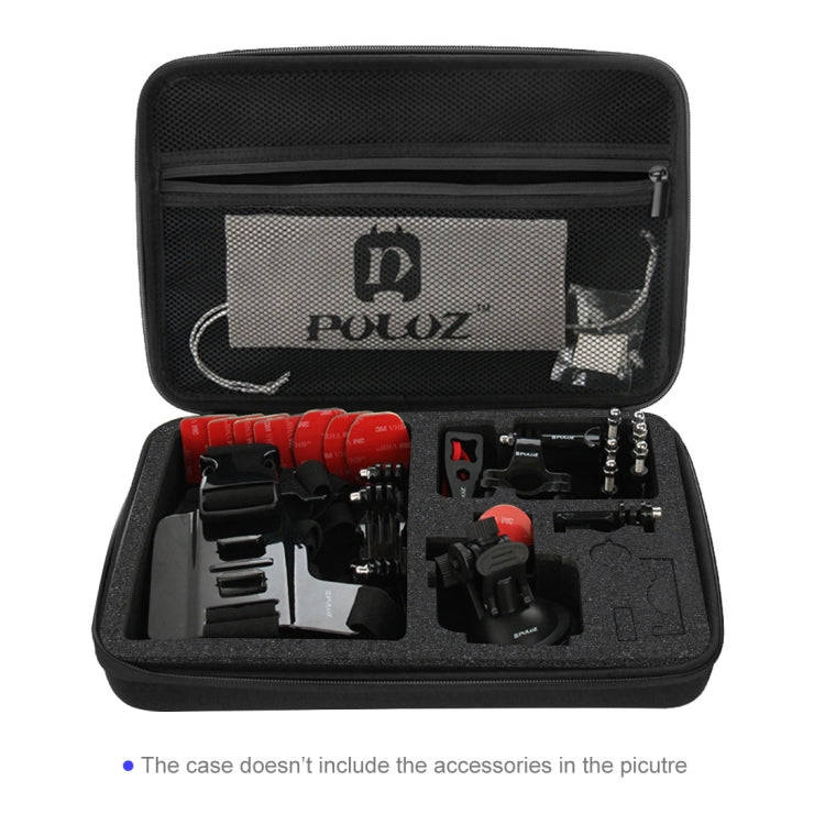 PULUZ Waterproof Carrying and Travel Case for GoPro, Insta360, DJI and Other Action Cameras Acces...