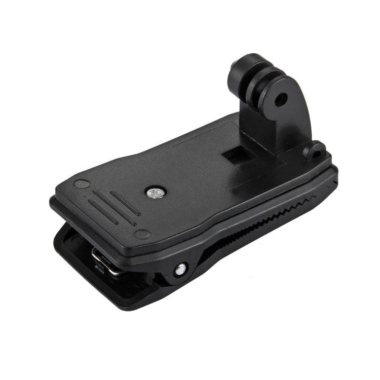 PULUZ 360 Degree Rotating Backpack Hat Rec-mounts Quick Release Clamp Mount for GoPro, Insta360, ...