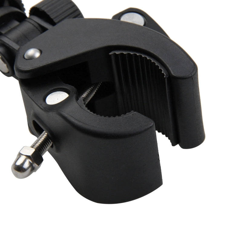 PULUZ Motorcycle Bicycle Handlebar Holder with Tripod Mount & Screw for GoPro, Insta360, DJI and ...