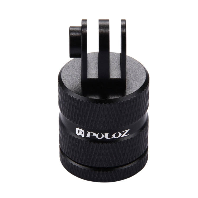 PULUZ 1/4 Inch Screw Hole Tripod Mount CNC Adapter for GoPro, Insta360, DJI and Other Action Cameras