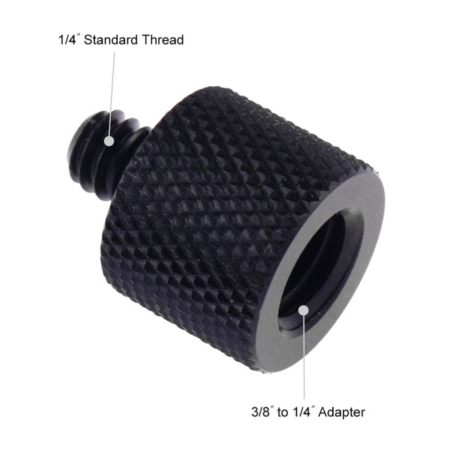 PULUZ 3/8 inch Female Thread to 1/4 inch Male Thread Adapter Screw