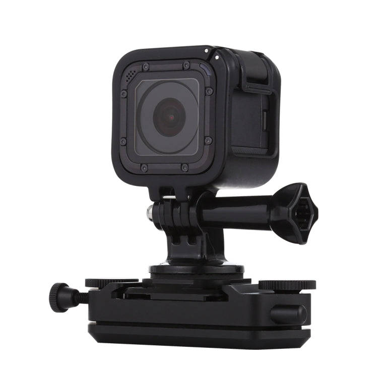 PULUZ Capture Camera Clip CNC Aluminum Alloy Quick Release Clip with Plate (Black)
