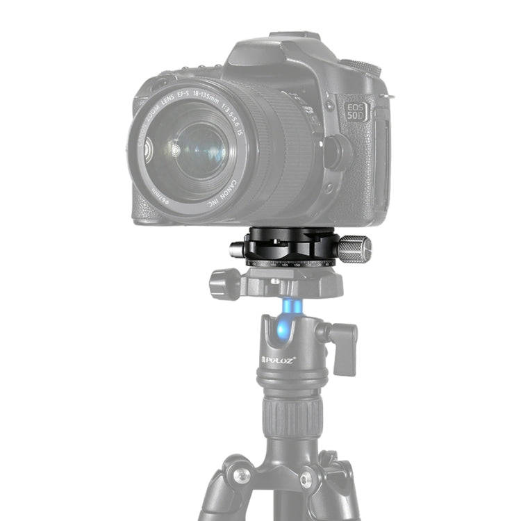 PULUZ Aluminum Alloy Quick Release Plate for Panoramic Head(Grey)