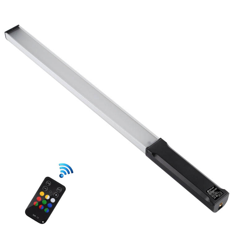 PULUZ RGB Colorful Photo LED Stick Adjustable Color Temperature Handheld LED Fill Light with Remo...