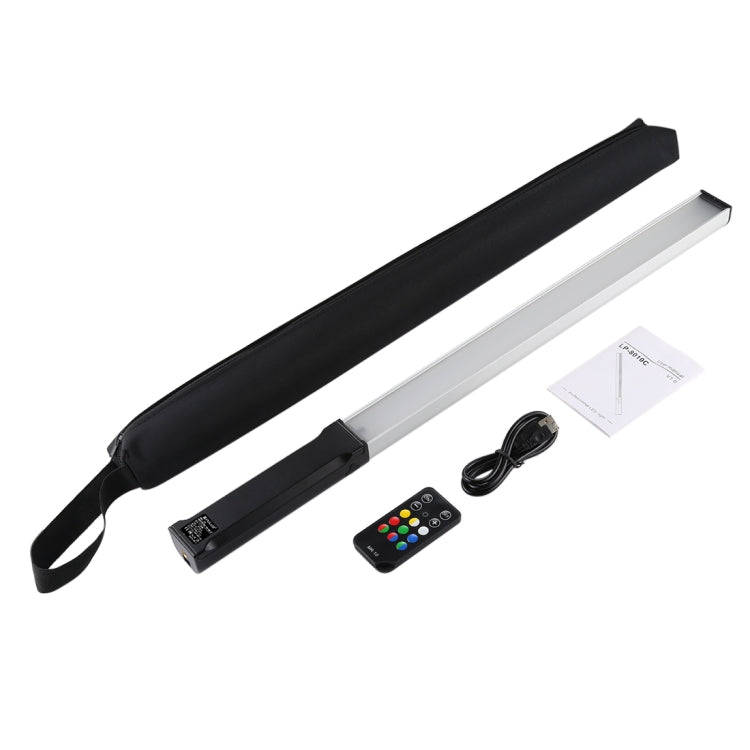 PULUZ RGB Colorful Photo LED Stick Adjustable Color Temperature Handheld LED Fill Light with Remo...