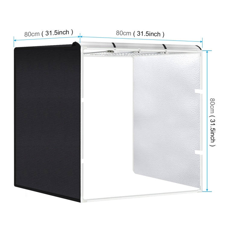PULUZ 80cm Folding Portable 90W 14000LM High CRI White Light Photo Lighting Studio Shooting Tent ...