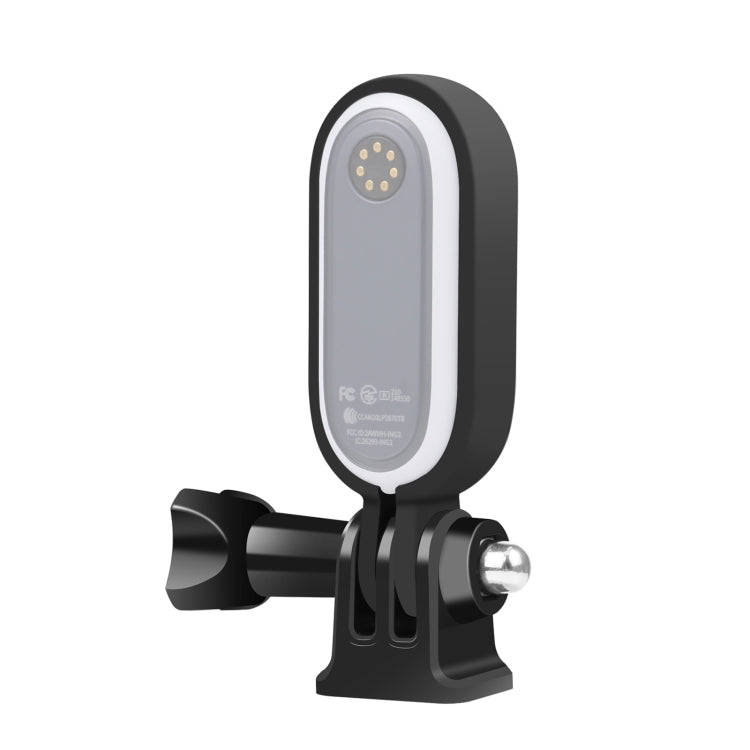 PULUZ Plastic Protective Frame Mount Cage with Tripod Base Adapter for Insta360 GO 2(Black)