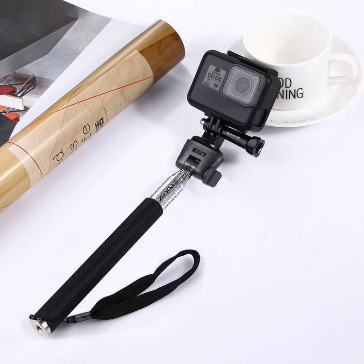 PULUZ Extendable Handheld Selfie Monopod for GoPro, Insta360, DJI and Other Action Cameras, Lengt...