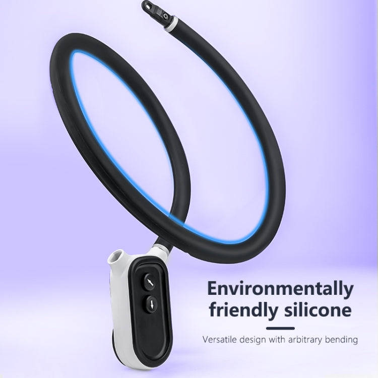 PULUZ Magnetic Silicone Collar Bracket POV View Mount with Phone Clamp for GoPro Action Cameras /...