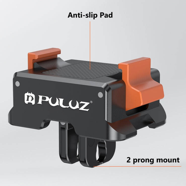 For DJI Osmo Pocket 3 PULUZ Quick Release Mount Adapter (Black)
