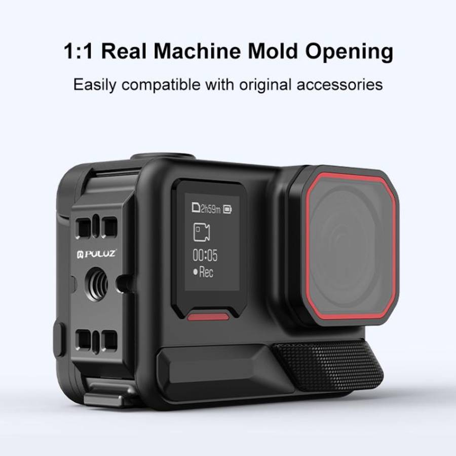 PULUZ ACE / AC Aluminum Alloy Vertical Shooting Magnetic Quick-release Battery Side Interface Cov...