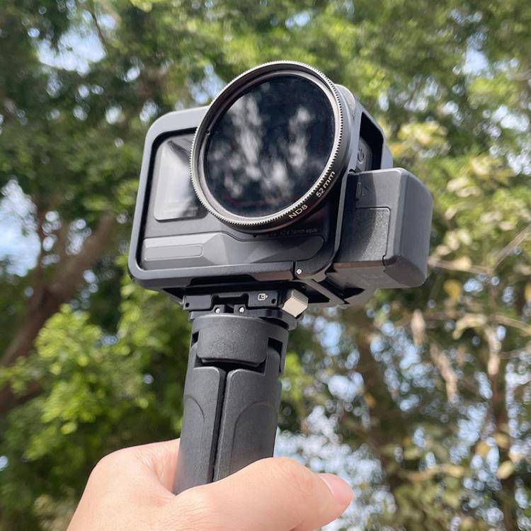 For Insta360 Ace Pro 2 PULUZ Filter Holder Metal Protective Filter Frame (Black)