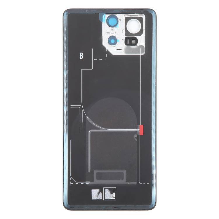 For Asus ROG Phone 9 5G Original Glass Battery Back Cover with Camera Lens Cover(Matte Black)