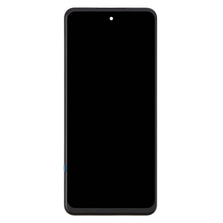 For ZTE nubia Neo 3 5G LCD Screen Digitizer Full Assembly with Frame (Black)