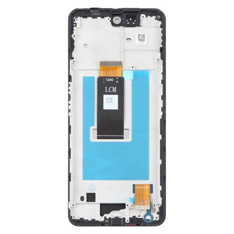 For ZTE nubia Neo 3 5G LCD Screen Digitizer Full Assembly with Frame (Black)