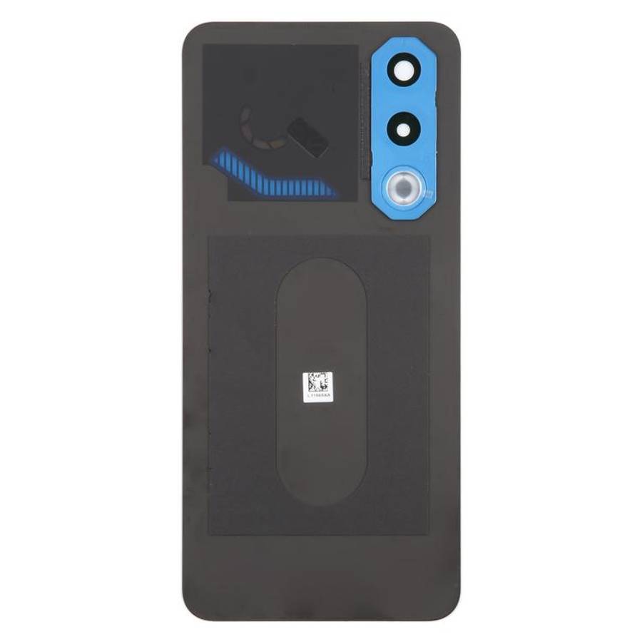 For ZTE nubia Neo 3 GT Glass Battery Back Cover with Camera Lens Frame(Gray)