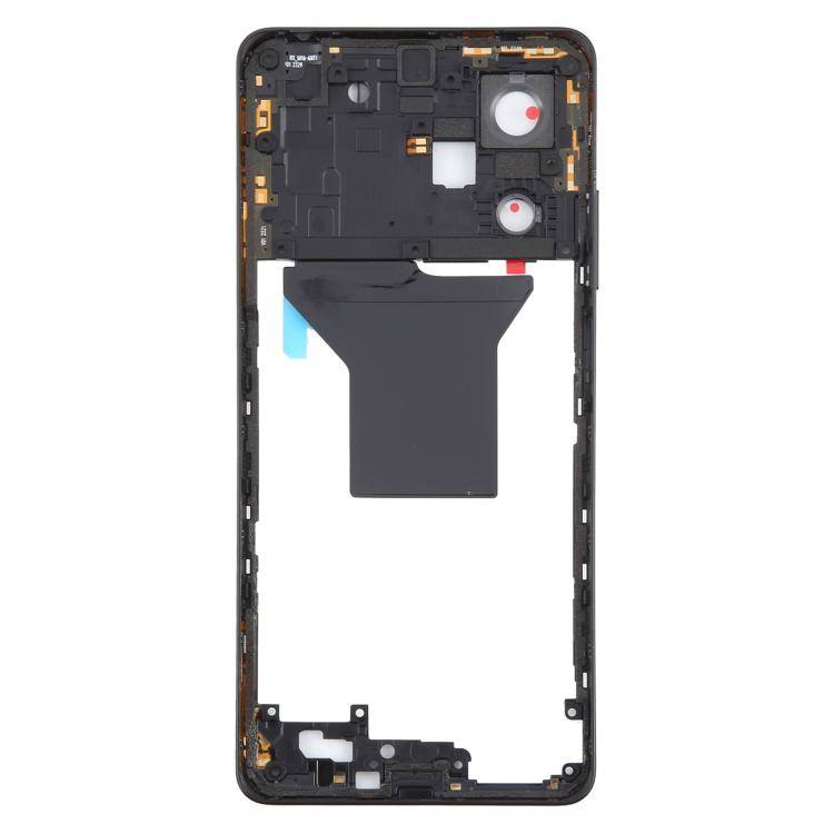For Xiaomi Redmi Note 12 Pro 5G Original Middle Frame Bezel Plate (Black)