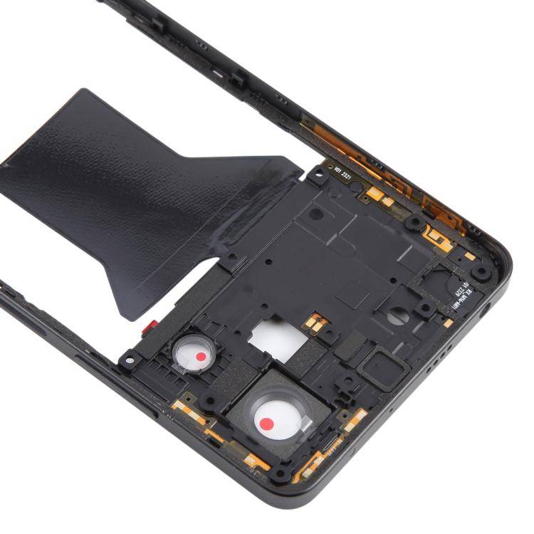 For Xiaomi Redmi Note 12 Pro 5G Original Middle Frame Bezel Plate (Black)