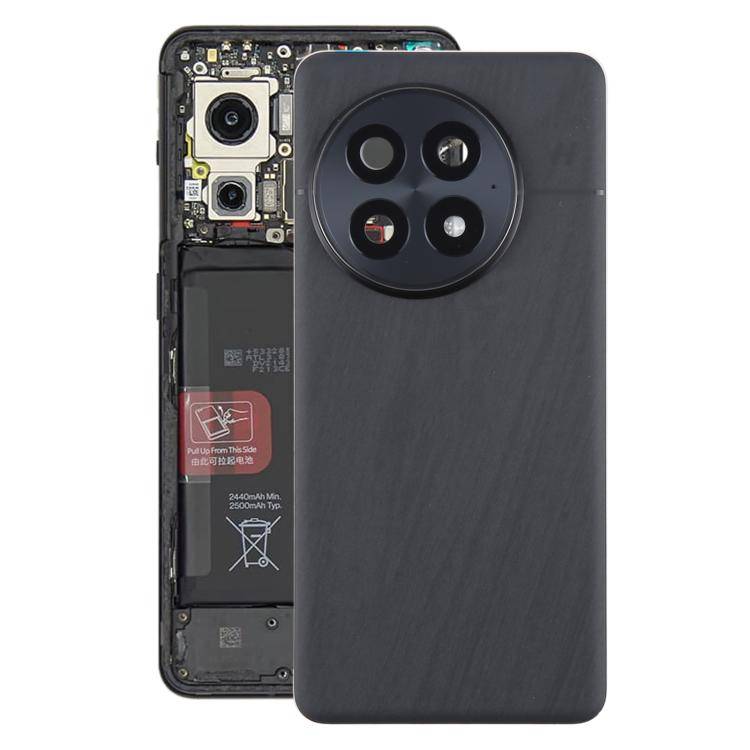 For OnePlus 13 CPH2655 CPH2653 PJZ110 Original Glass Battery Back Cover with Camera Lens(Matte Bl...