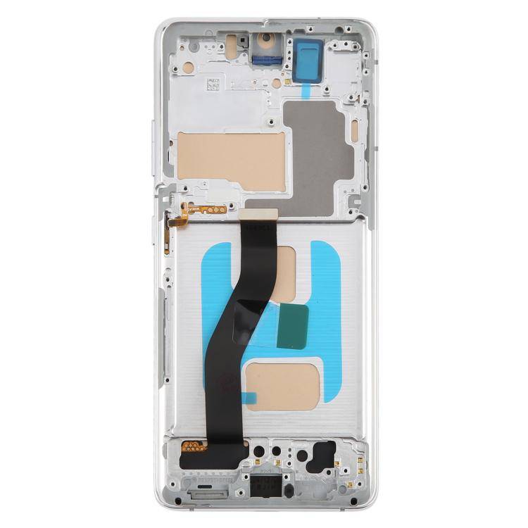 For Samsung Galaxy S21 Ultra SM-G998B 6.66 inch TFT LCD Screen Digitizer Full Assembly with Frame...