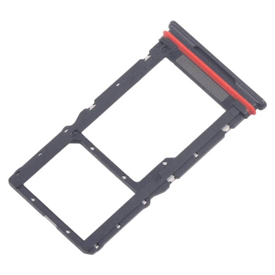 For Motorola Moto G56 10pcs Original SIM Card Tray + SIM / Micro SD Card Tray (Black)