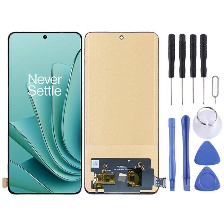 For OnePlus Ace 2V PHP110 TFT LCD Screen with Digitizer Full Assembly, Not Supporting Fingerprint...