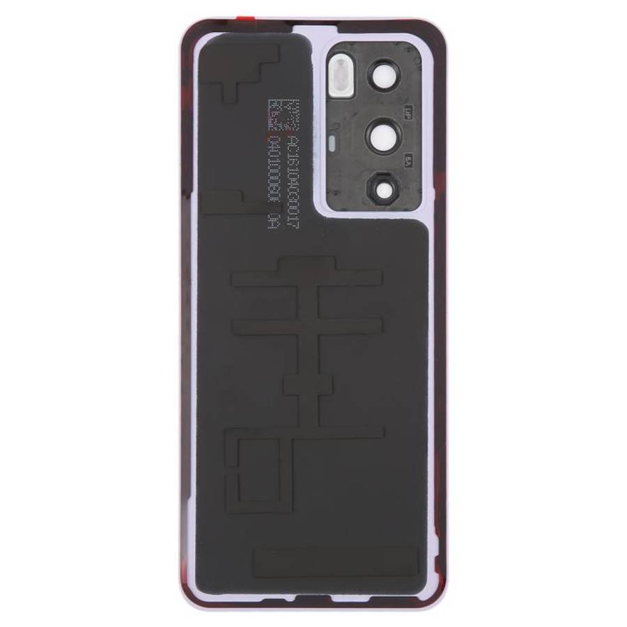 For OPPO Reno12 Pro 5G CPH2629 Original Battery Back Cover with Camera Lens Frame(Purple)