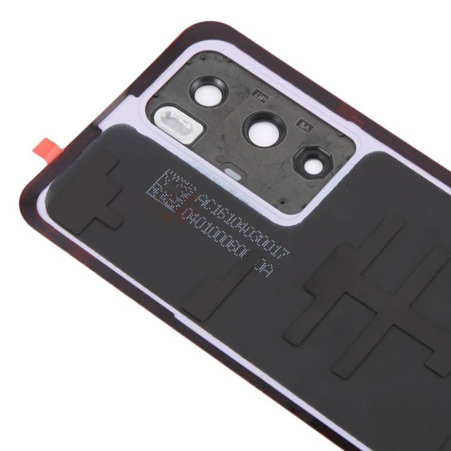 For OPPO Reno12 Pro 5G CPH2629 Original Battery Back Cover with Camera Lens Frame(Purple)