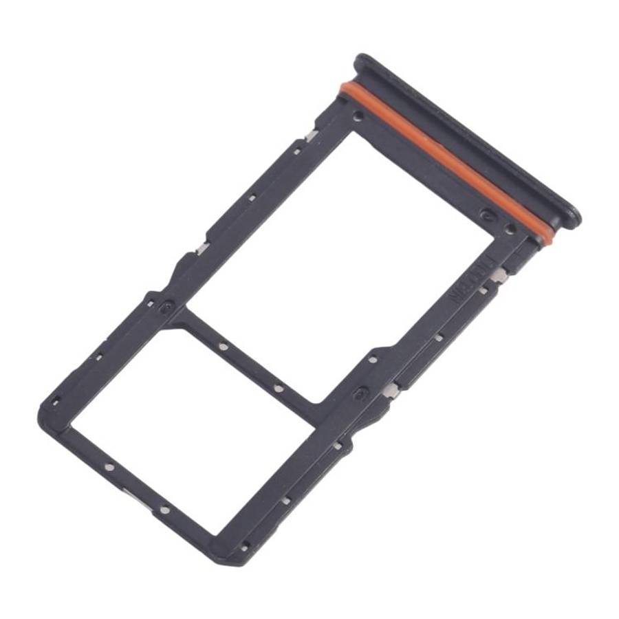 For Xiaomi Redmi 13 5G 10pcs SIM Card Tray + SIM Card Tray / Micro SD Card Tray (Black)