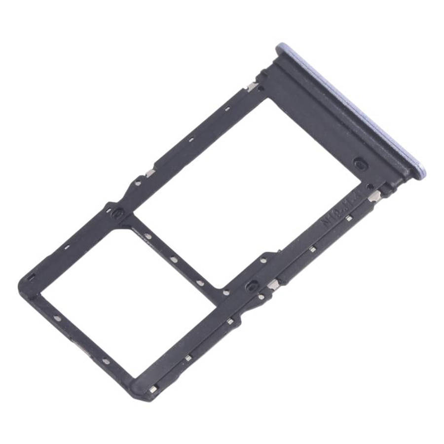 For Xiaomi Poco M6 4G 10pcs SIM Card Tray + SIM Card Tray / Micro SD Card Tray (Purple)