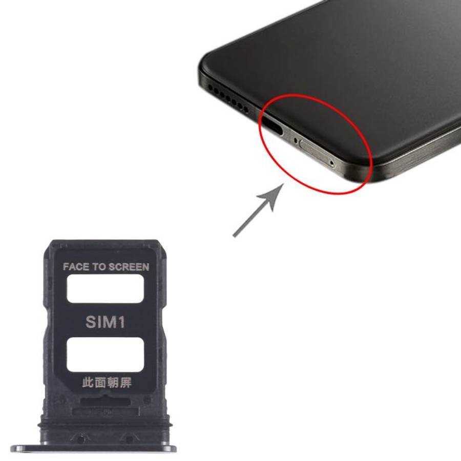 For Xiaomi 14 Pro 10pcs SIM Card Tray + SIM Card Tray (Black)