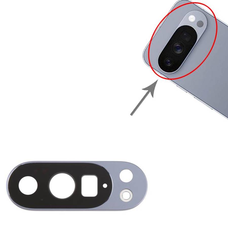 For Google Pixel 10 Pro Rear Camera Lens Cover (Blue)