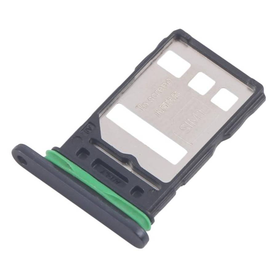 For Honor 80 Pro 10pcs Original SIM Card Tray + SIM Card Tray (Black)