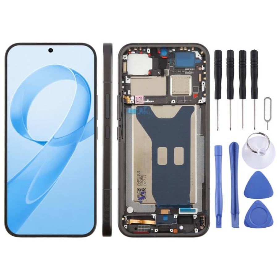 For Redmi K90 Pro Max Original LCD Screen Digitizer Full Assembly with Frame (Black)